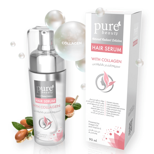 12328802_Pure Beauty Hair Serum With Collagen - 90ml-500x500